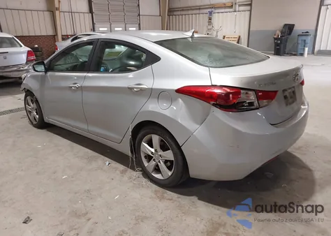 2013 Hyundai Elantra Gls from USA, damaged, VIN 5NPDH4AEXDH367718